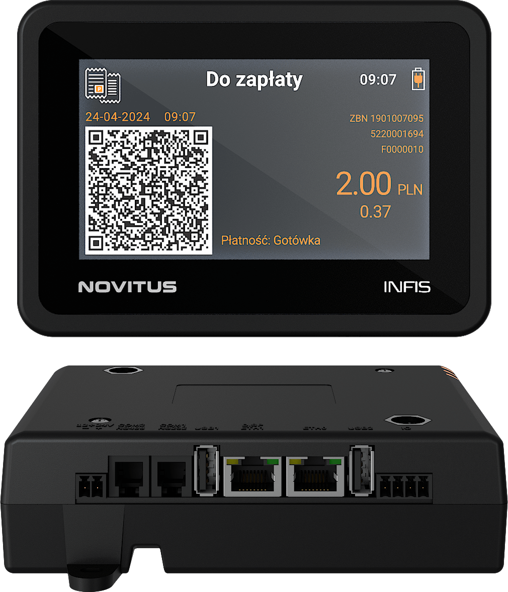 Drukarka fiskalna Novitus Radom